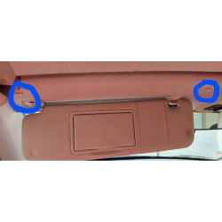 Tampon/Butée de pare soleil Peugeot 206 CC