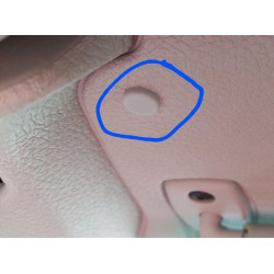 Tampon/Butée de pare soleil Peugeot 206 CC