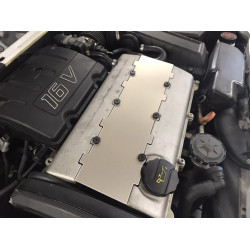 Cache bobine Alu brossé intégral  - 106 S16 & Saxo VTS 1.6 16V - TU5J4 - Grand modèle