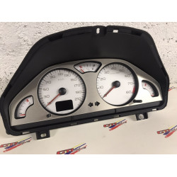 Fond de compteur Alu brossé - 106 S16 & Saxo VTS 1.6 16V - TU5J4