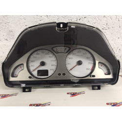 Fond de compteur Alu brossé - 106 S16 & Saxo VTS 1.6 16V - TU5J4