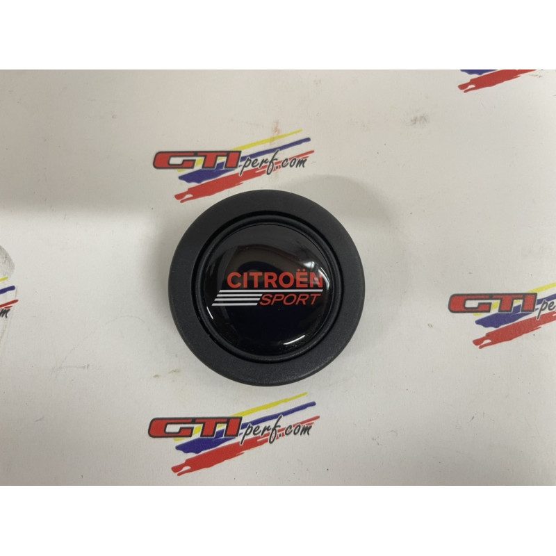 Logo de Centre de Volant Citroën Sport Noir