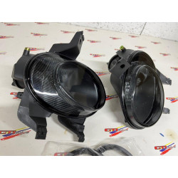 Anti brouillard fond noir Peugeot 206